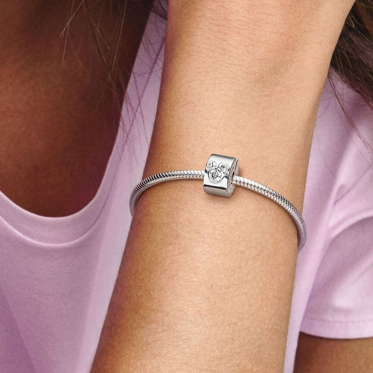 Pandora Disney Mickey Mouse & Minnie Mouse Clip Bedel