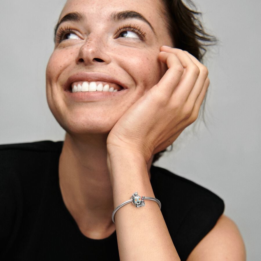 Pandora-Bedel Disney Pixar Coco Miguel & Dante Skull Glow-in-the-Dark