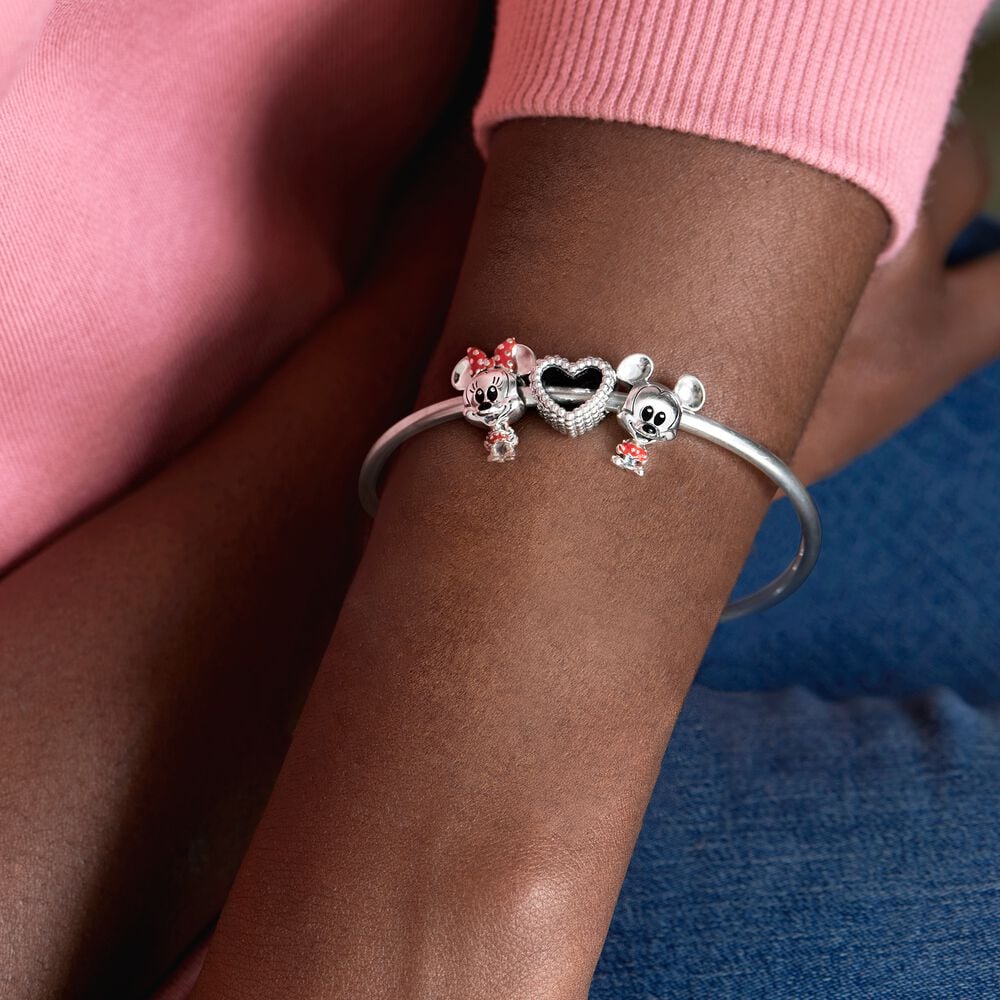 Pandora Bedel Disney, Minnie gepunktetes Kleid und Schleife