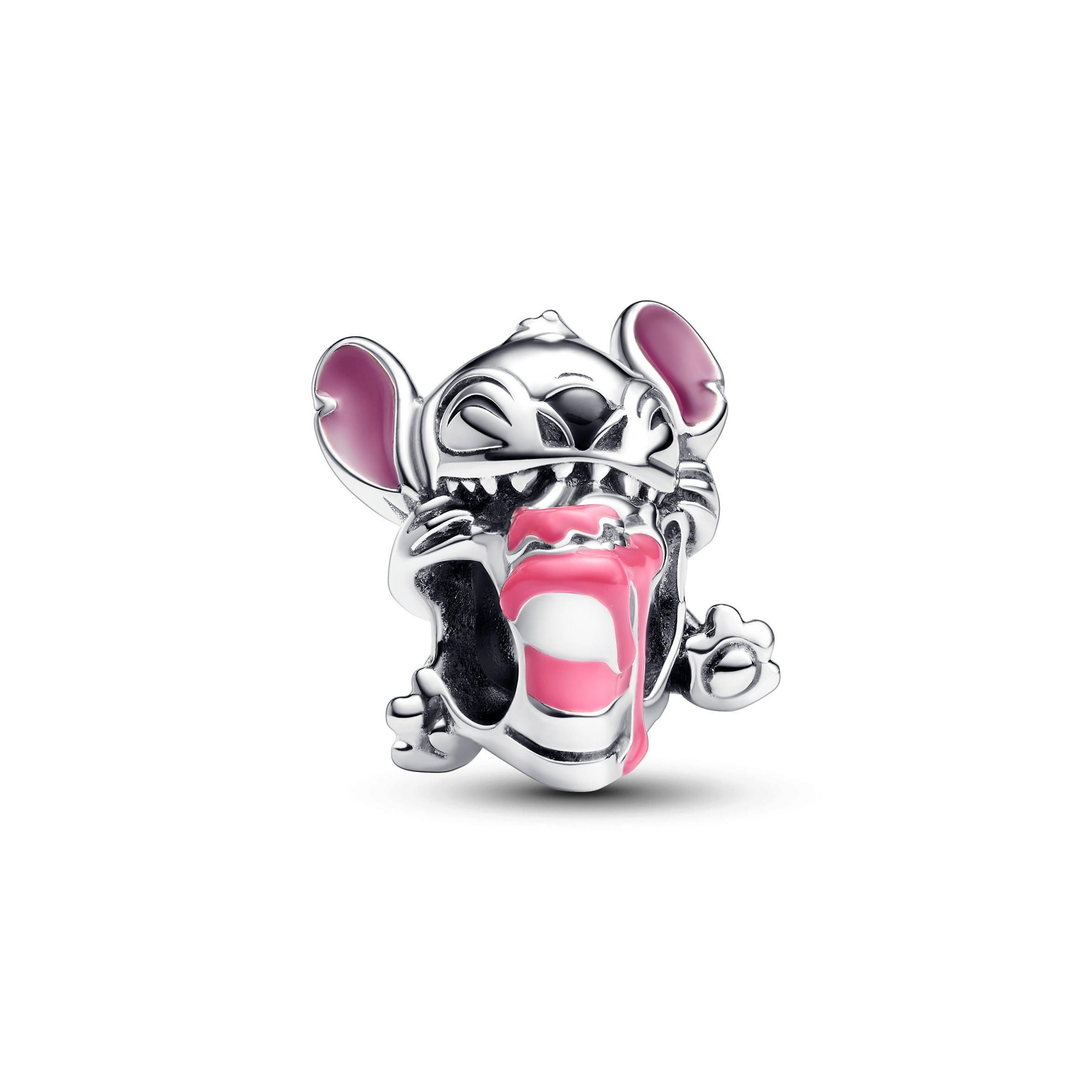 Pandora Disney Stitch Geburtstagstorte Sterlingsilber mit Emaille-Charm