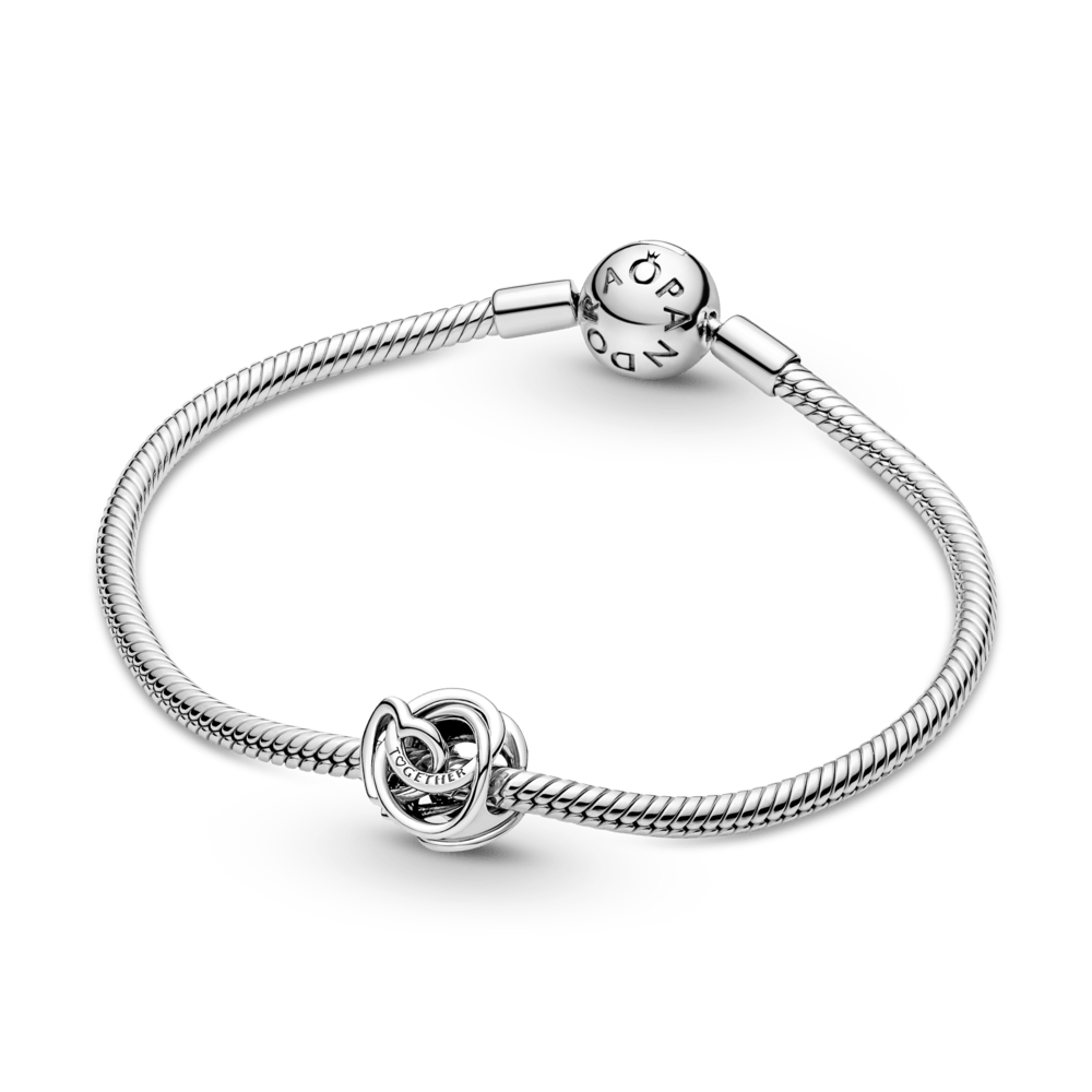 Eternal family love heart bead