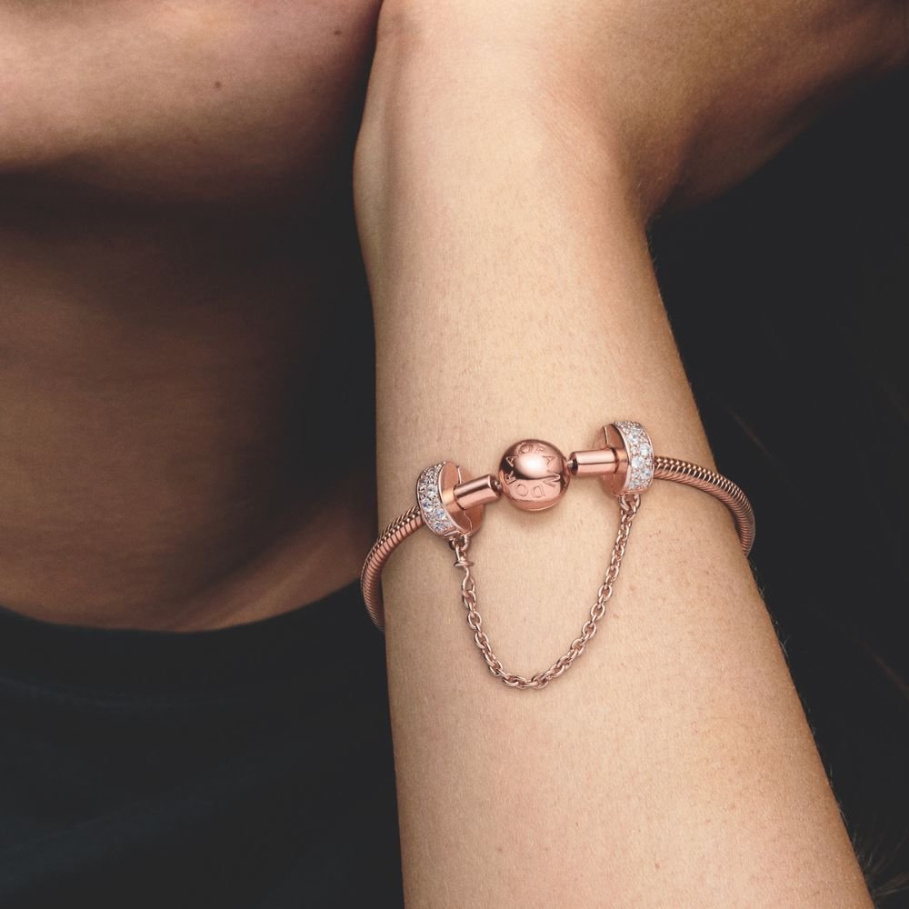 Strahlende Eleganz Sicherheitskette