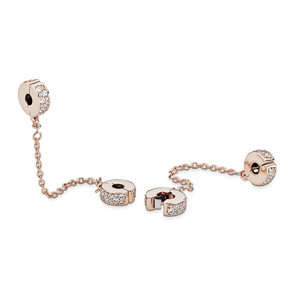 Strahlende Eleganz Sicherheitskette