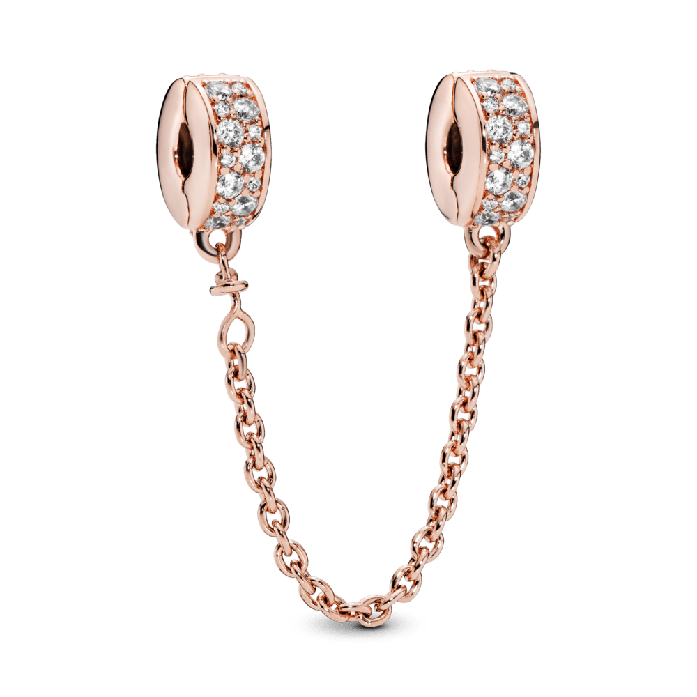 Strahlende Eleganz Sicherheitskette