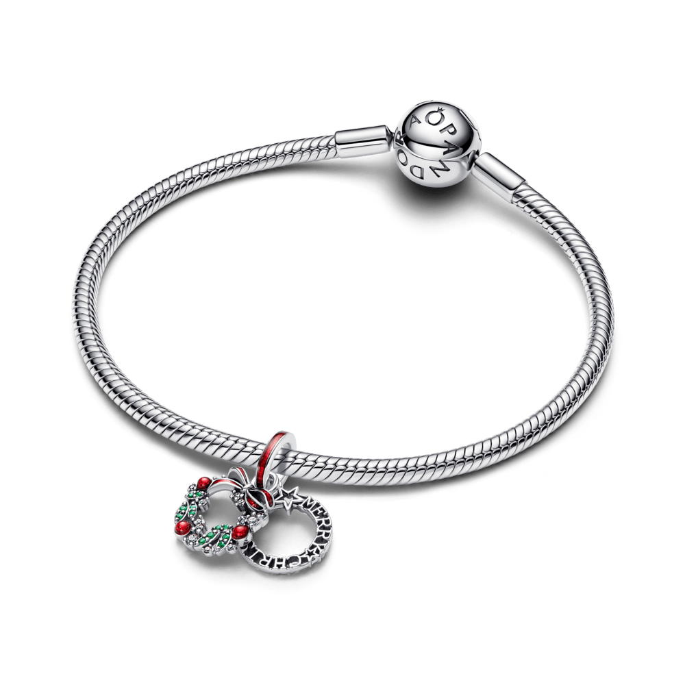 Doppelt hängender Anhänger „Festkranz“