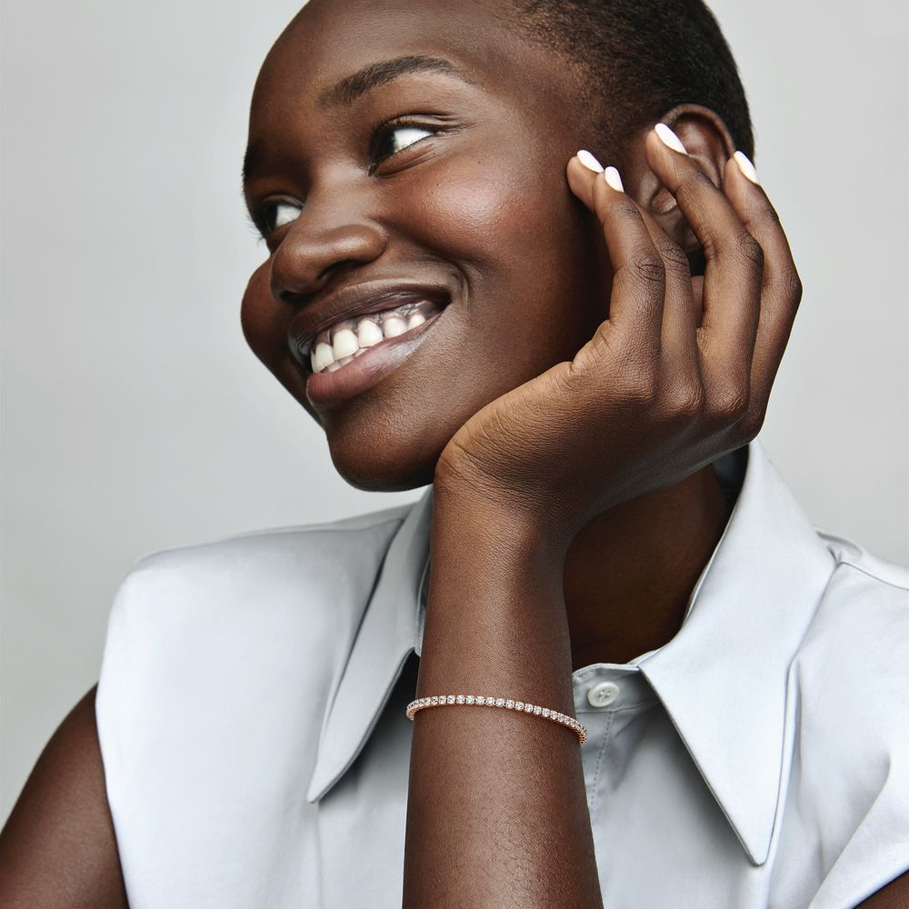 Mr. Hassan Funkelndes Tennisarmband