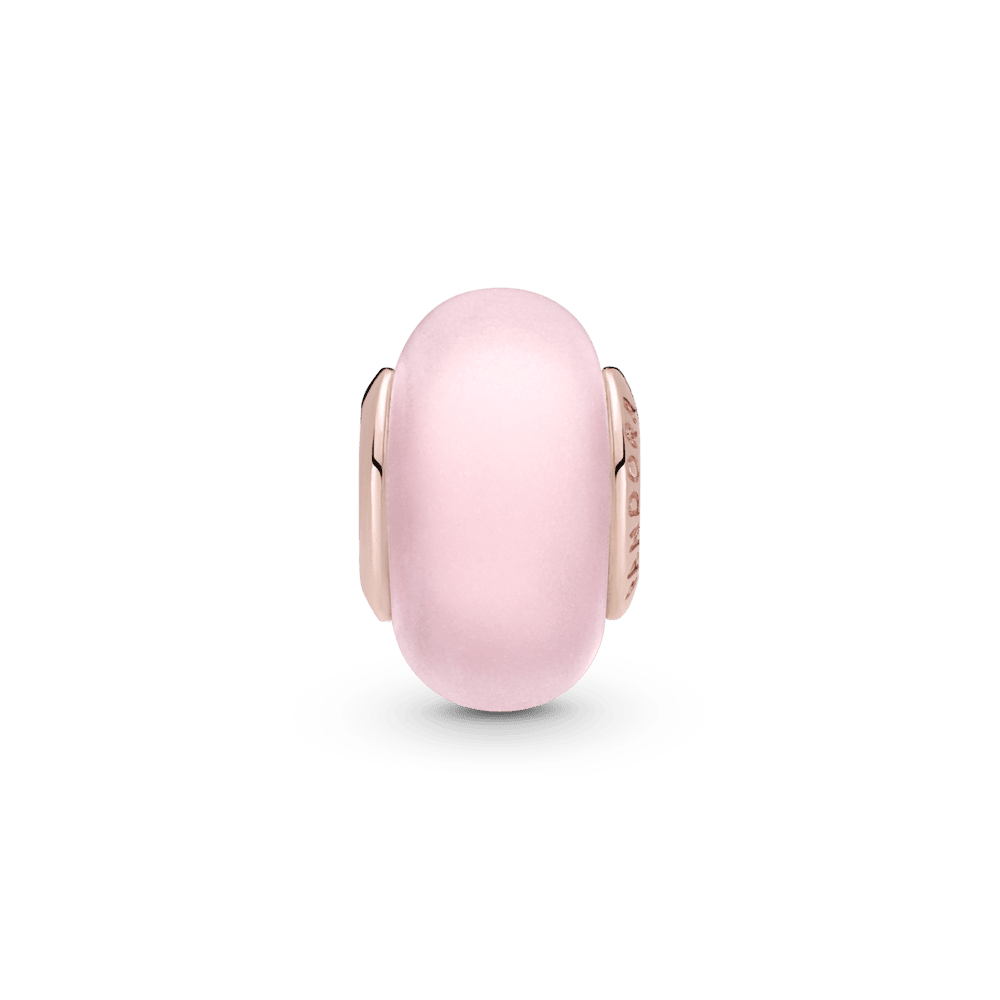 Mattes Rosa Murano-Glasperlen