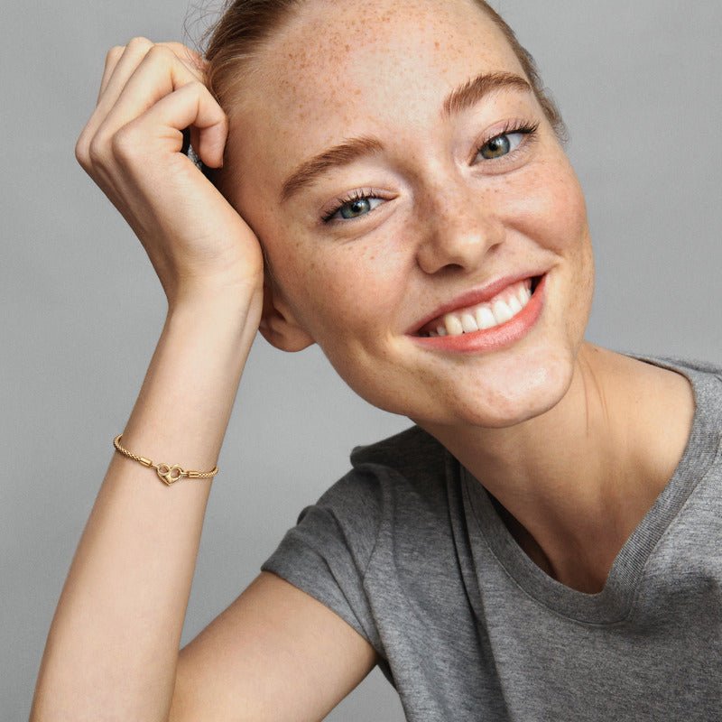 Mr. Hassan Moments Nieten-Kettenarmband