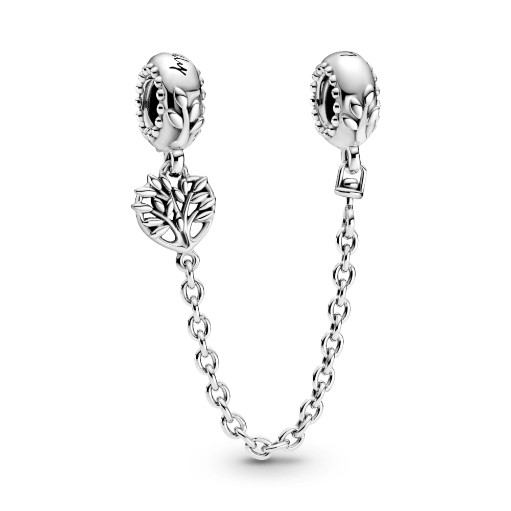 Familienbaumholz Amulett mit Sicherheitskette