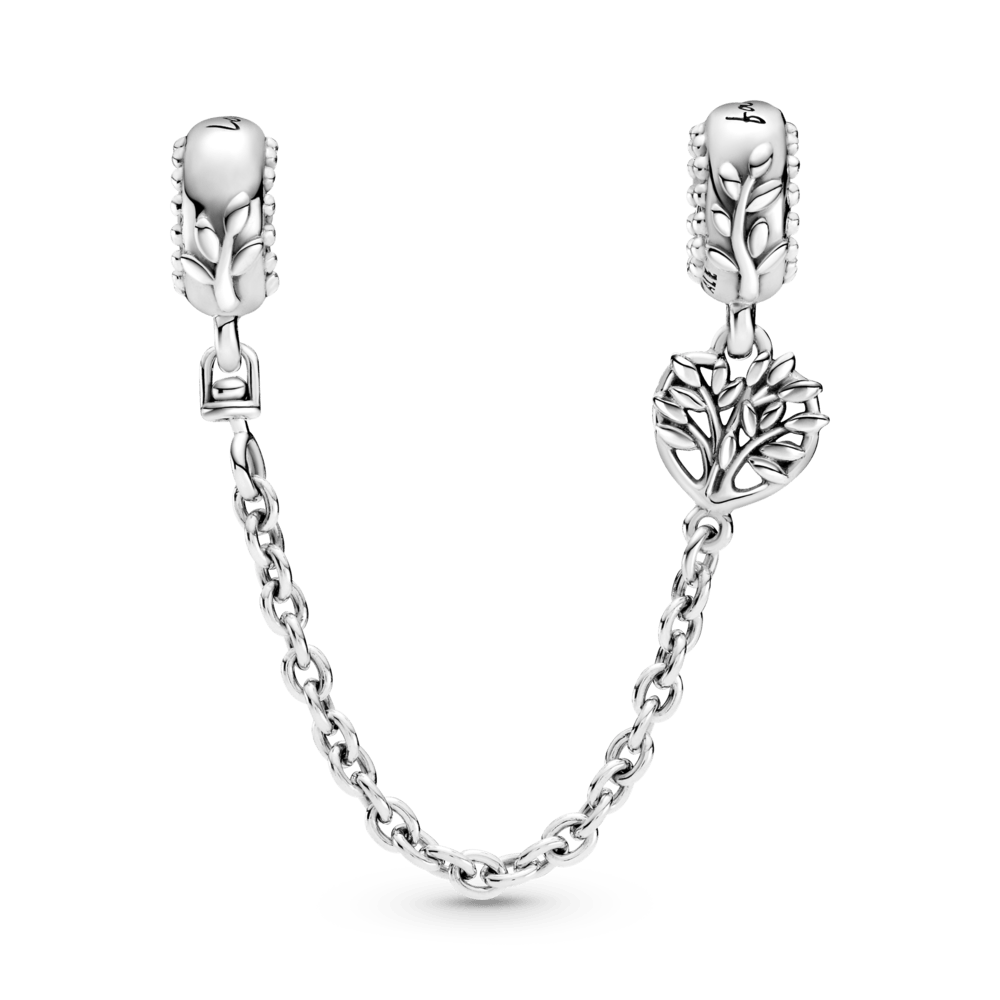 Familienbaumholz Amulett mit Sicherheitskette