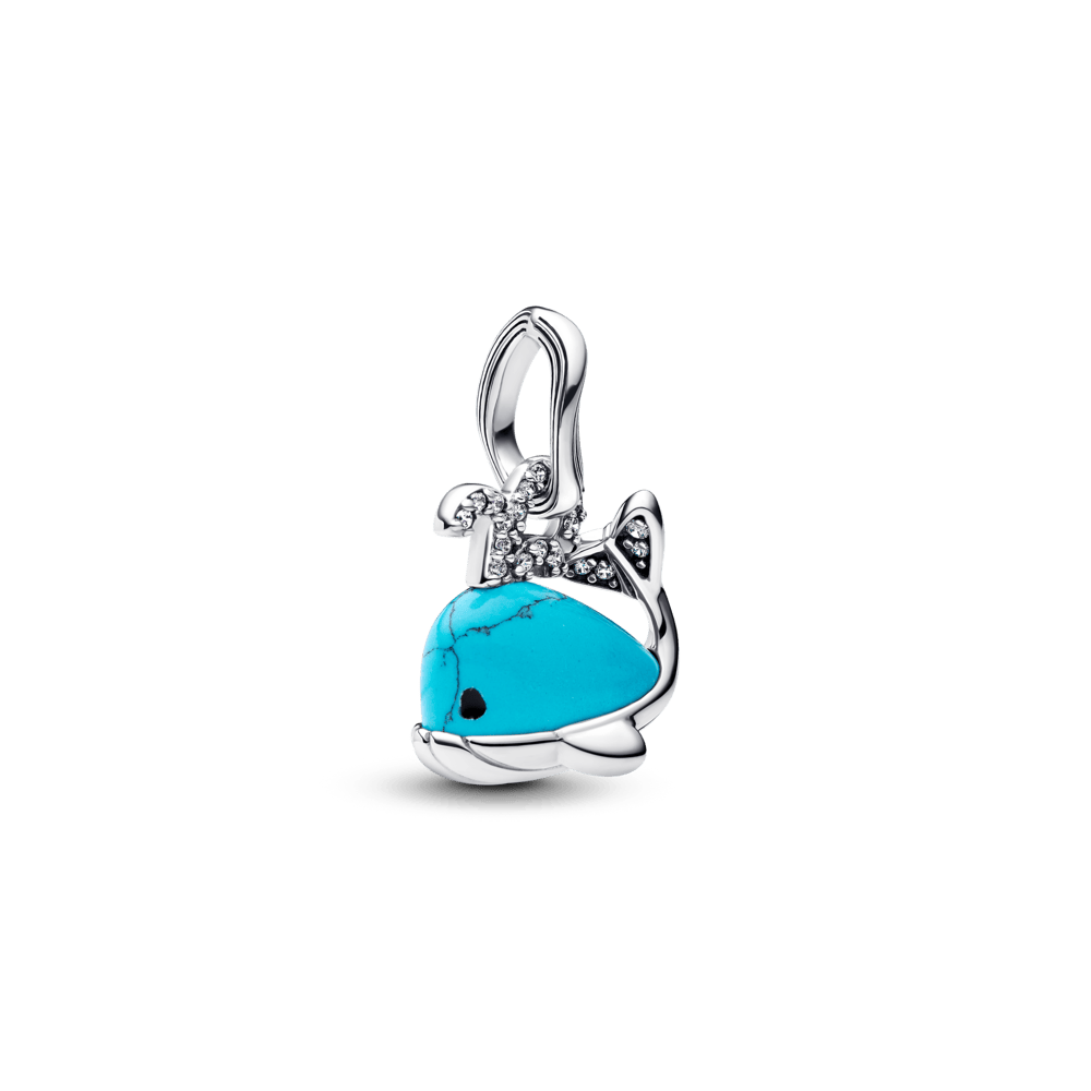 Türkisfarbener Wal-Hängeschmuck