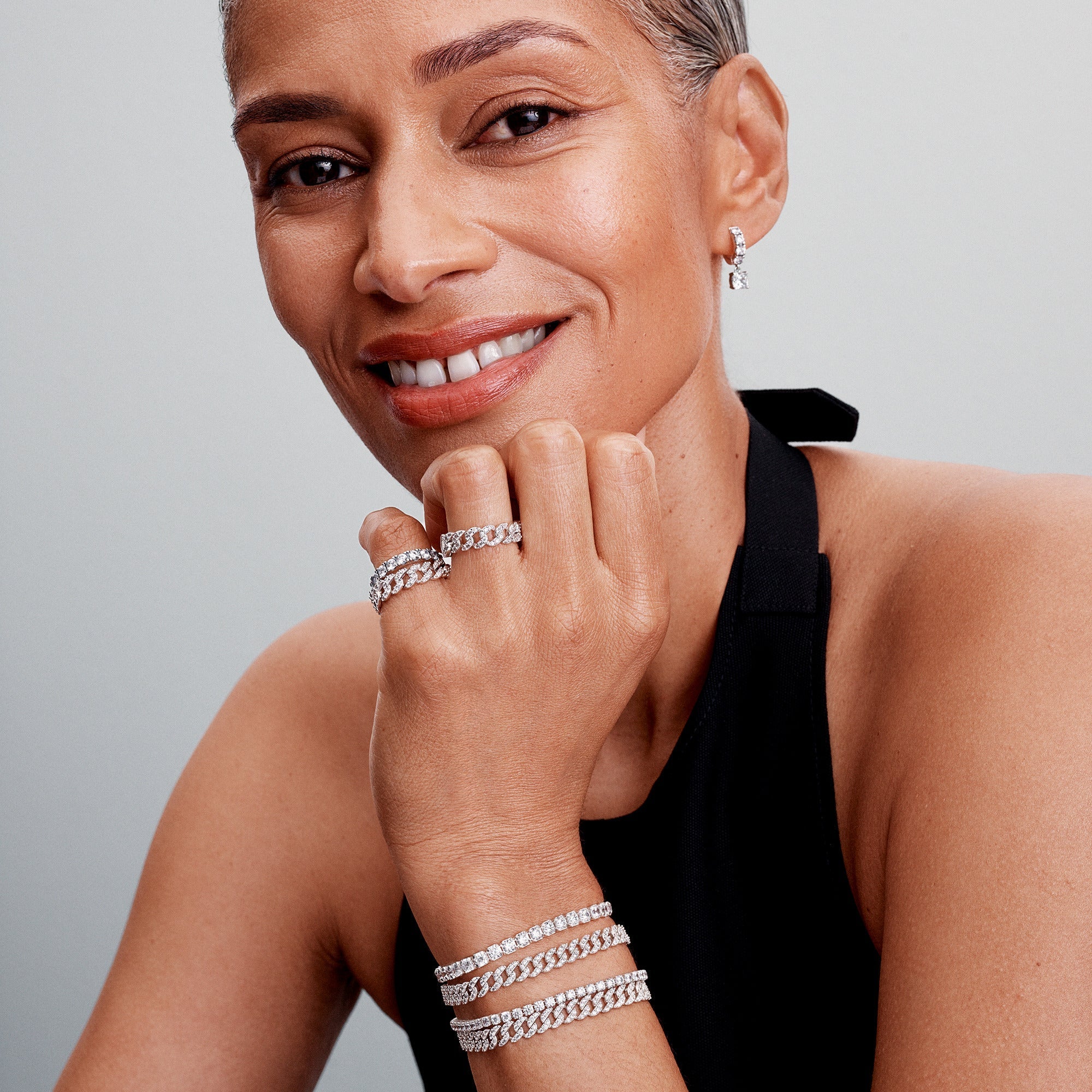 Mr. Hassan Funkelndes Tennisarmband