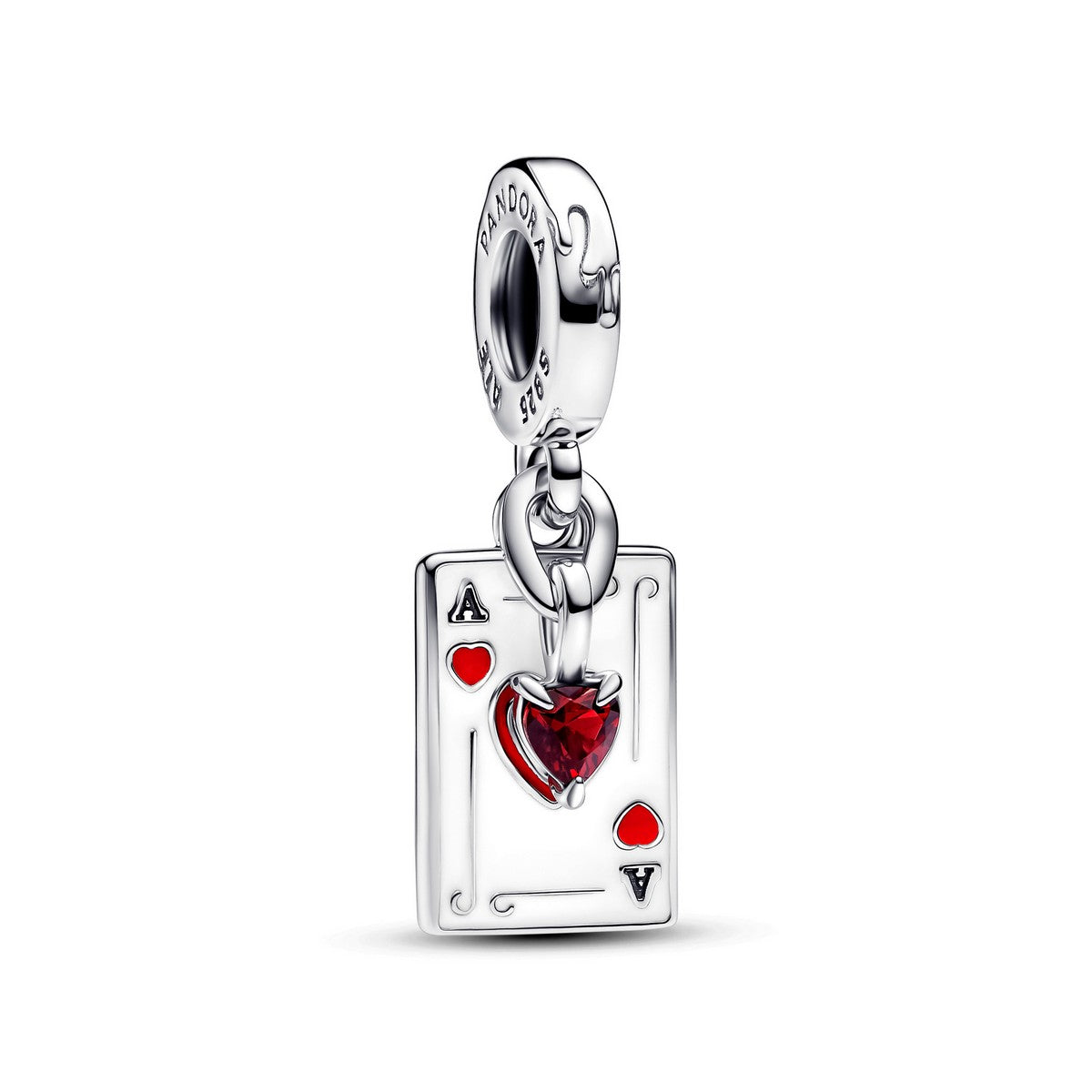 Pandora Disney Villains Queen of Hearts Doppelanhänger-Charm