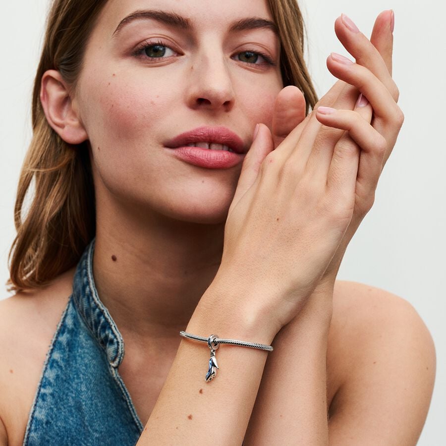 Pandora Disney Cinderella Glasschuh-Anhänger zum Aufhängen,