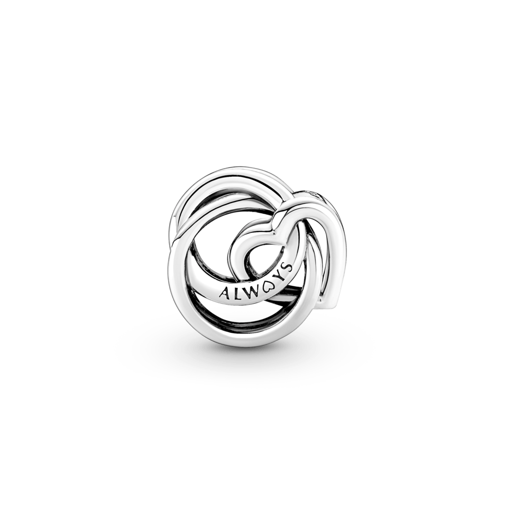 Eternal family love heart bead