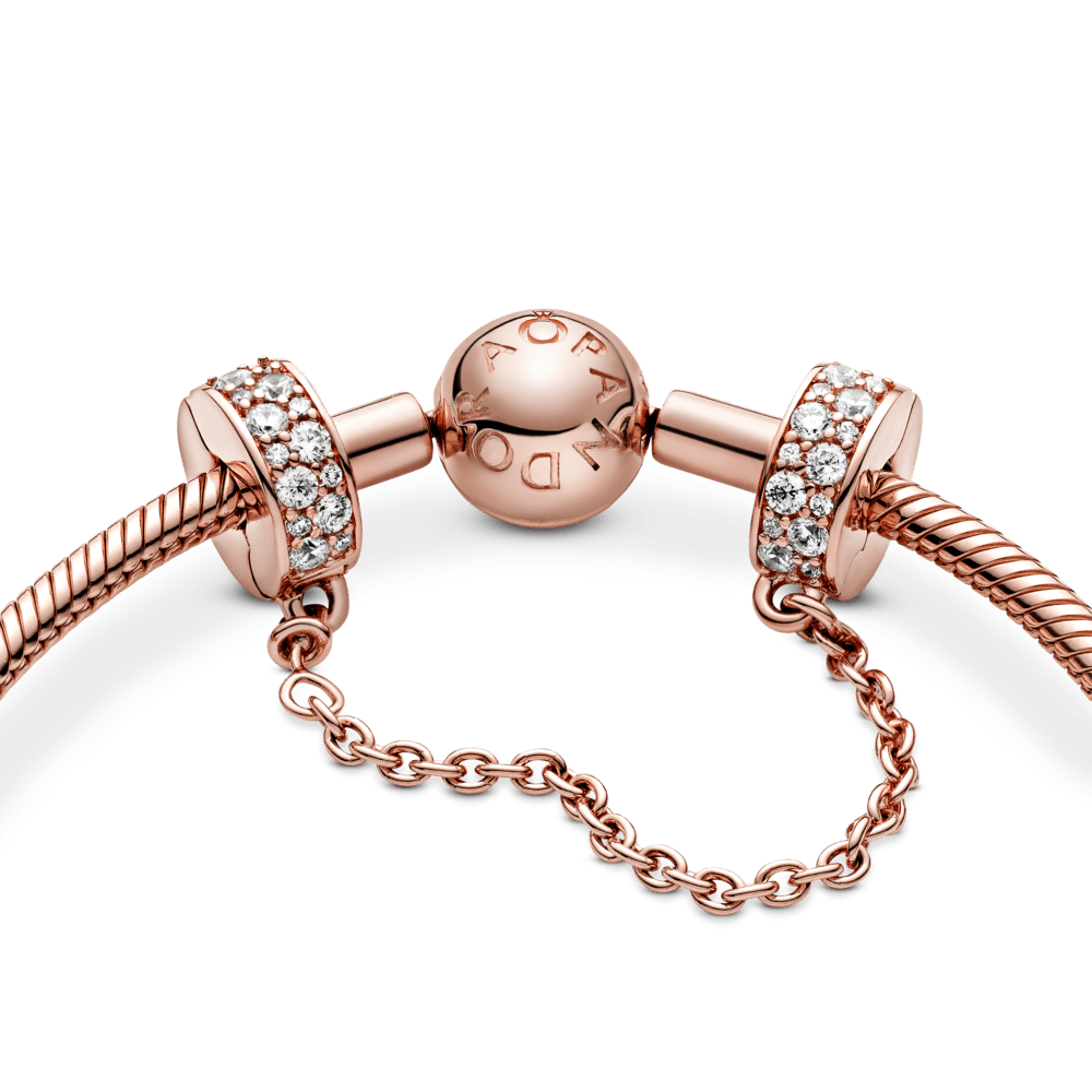 Strahlende Eleganz Sicherheitskette