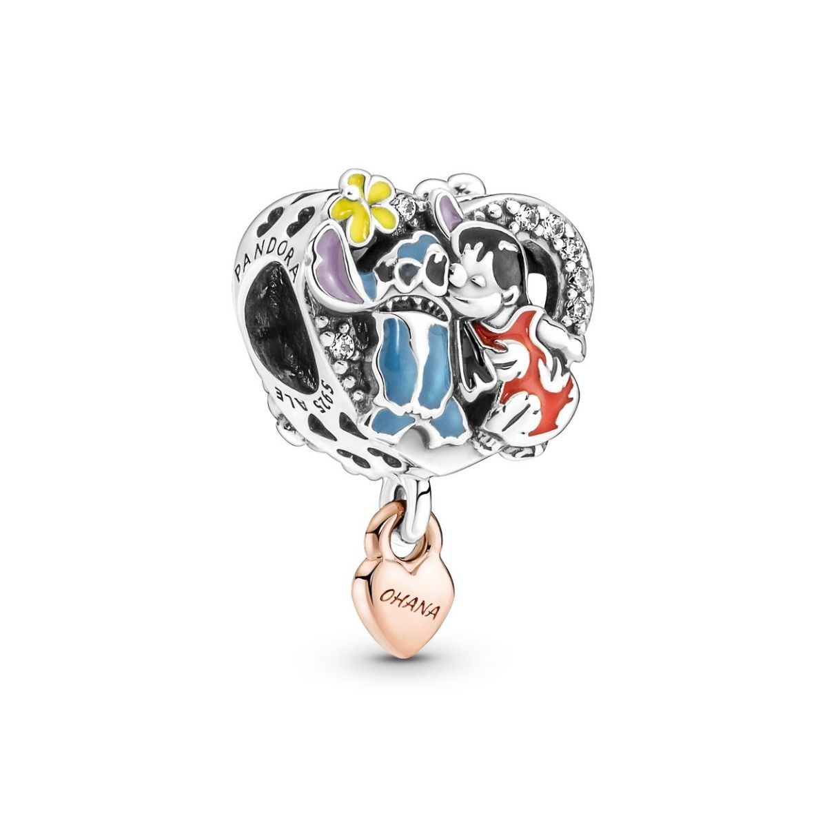 Pandora Disney Ohana Lilo & Stitch inspirierter Charm
