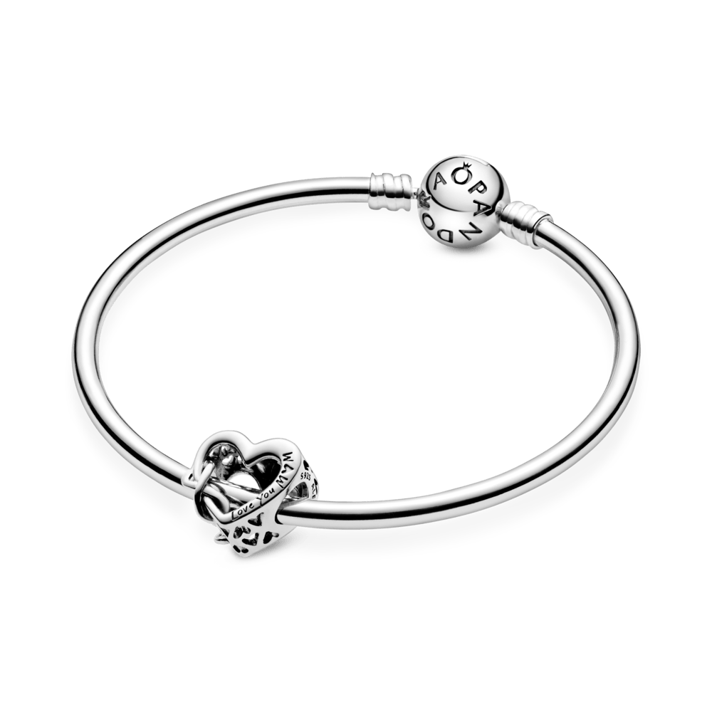 I love you mom, infinite heart bead