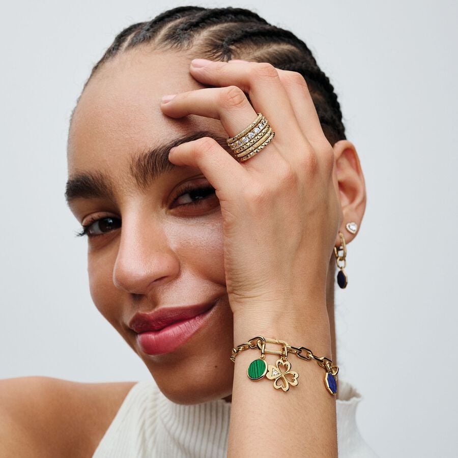 Grüner gravierbarer Mini-Medaillon-Anhänger