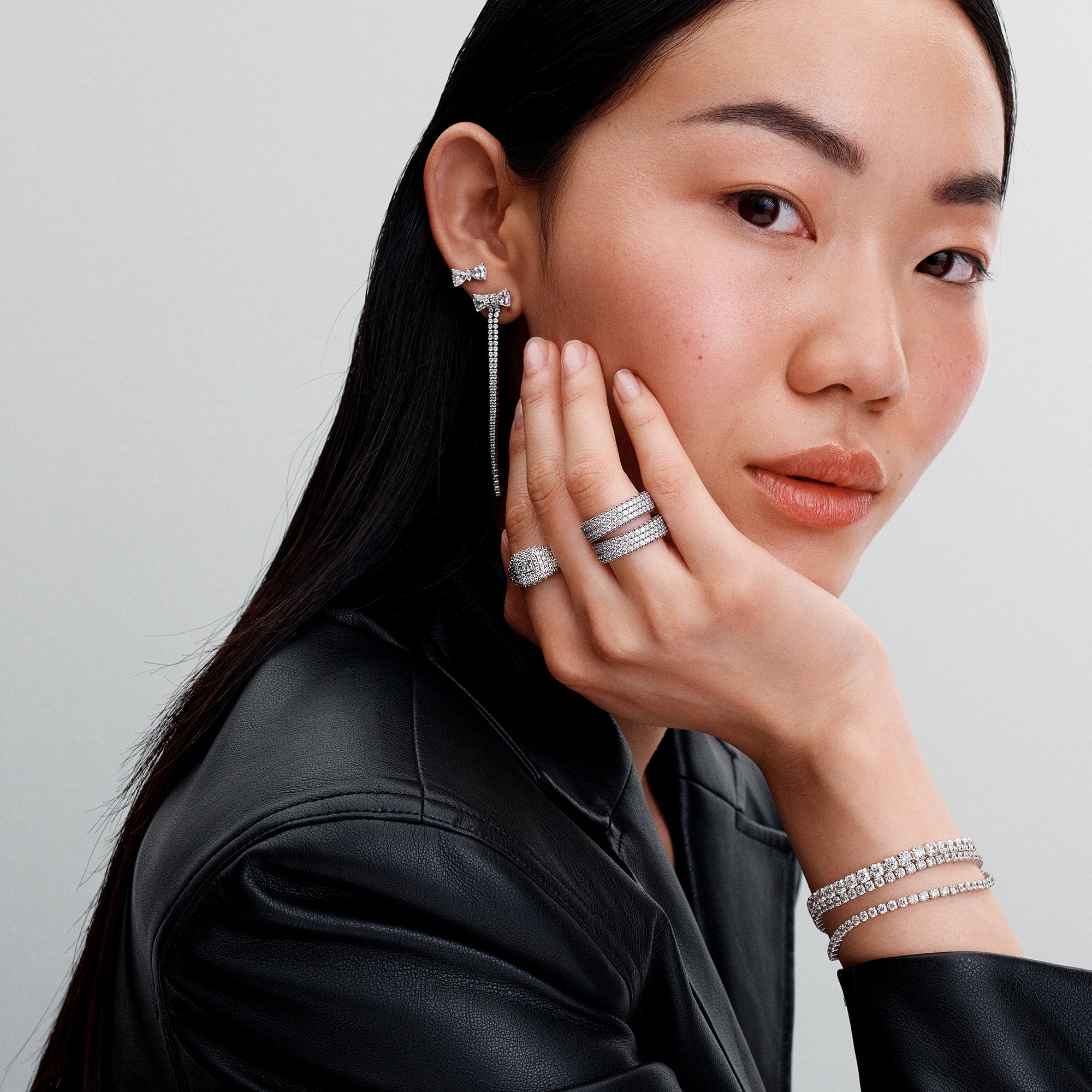 Mr. Hassan Funkelndes Tennisarmband